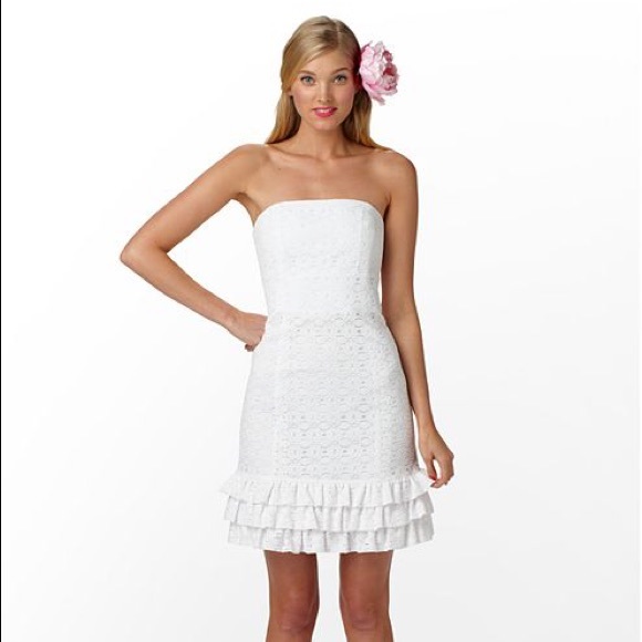 Lilly Pulitzer Dresses & Skirts - Gorgeous White Lilly Pulitzer Dress
